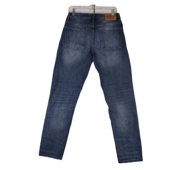 The Stronghold Redline Selvedge Men's Jeans Relaxed Tapered Button Fly 29x28.5 - Picture 8 of 13